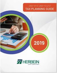 2019 Year End Tax Planning Image